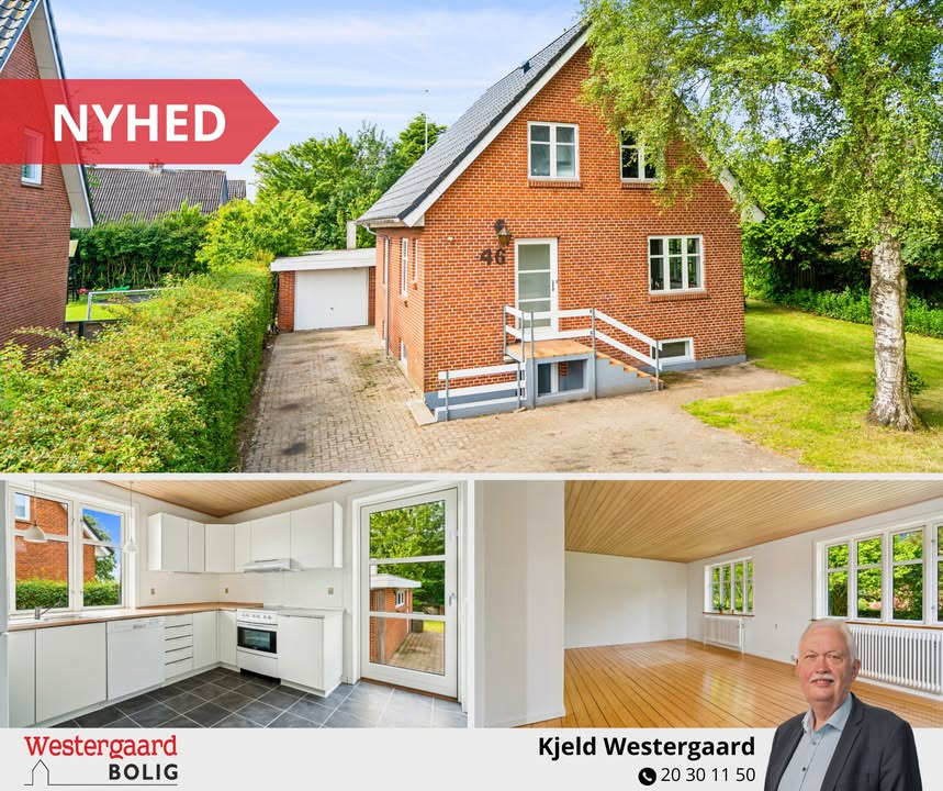 Westergaard Bolig præsenterer indflytningsklar villa i Jerslev