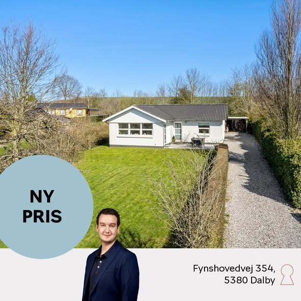 Home Kerteminde-Munkebo sænker prisen på moderne bolig nær idylliske strande