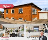 Westergaard Bolig præsenterer rummelig rødstensvilla i Brønderslev med ekstra byggegrund