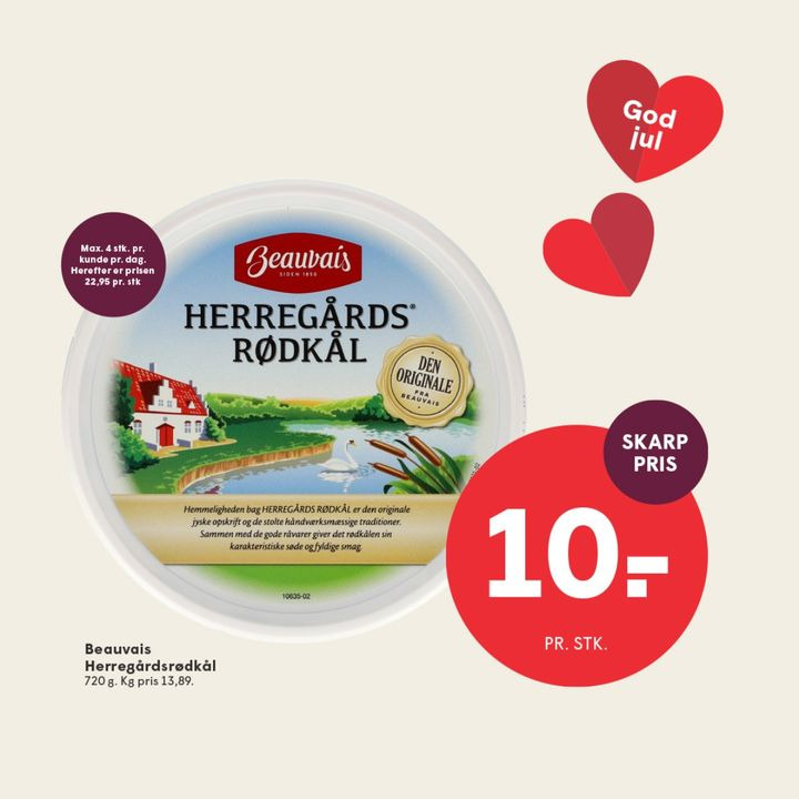 Spar Skallerup A/S klar med rødkål til vinterens middage