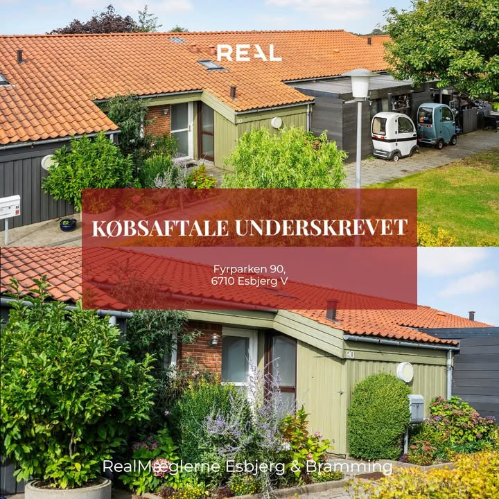 RealMæglerne Esbjerg og Bramming underskriver købsaftale og tilbyder gratis salgsvurdering
