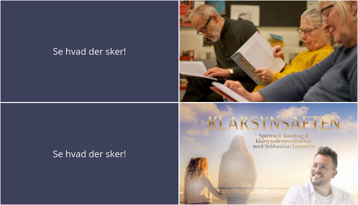 Ugens kulturaktiviteter i Nexø: Litteratursamtaler og klarsynsaften