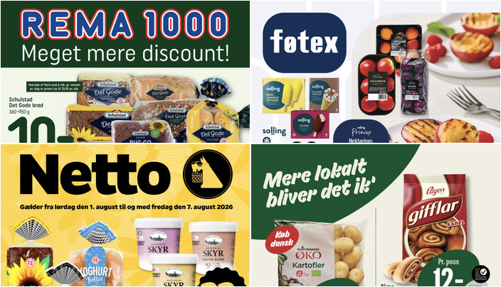 Spier PS vin til 39 kr. og Grøn Balance kartofler til 10 kr. - se de lokale dagligvaretilbud