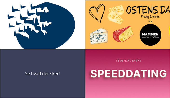 Oplev humoristiske foredrag, osteoplevelser og speeddating i Bjerringbro den kommende uge