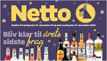 Smirnoff Ice til kun 5 kr. og spiritusmarked med flasker fra 79 kr. hos Netto