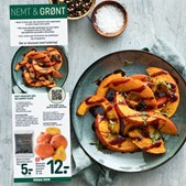 Ny nemt & grønt opskrift hos Rema1000 Gærumvej: Bagt hokkaido med balsamico glace til 1-2 personer