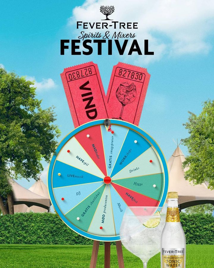 MENY Hjerting udlodder billetter til Fever-Tree Spirits & Mixers Festival