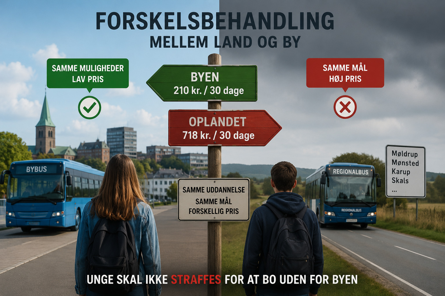 Skal kommunens unge forskelsbehandles?