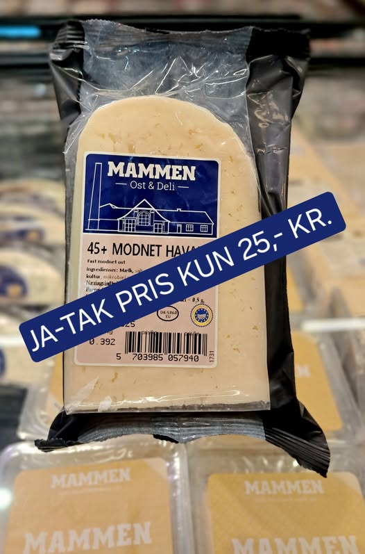 SPAR Valsgård tilbyder Mammen modnet havarti til kampagnepris