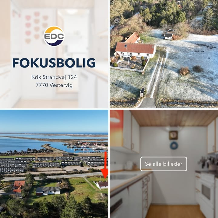 EDC Hurup Thy fremhæver hyggeligt hus med ekstra grund til salg