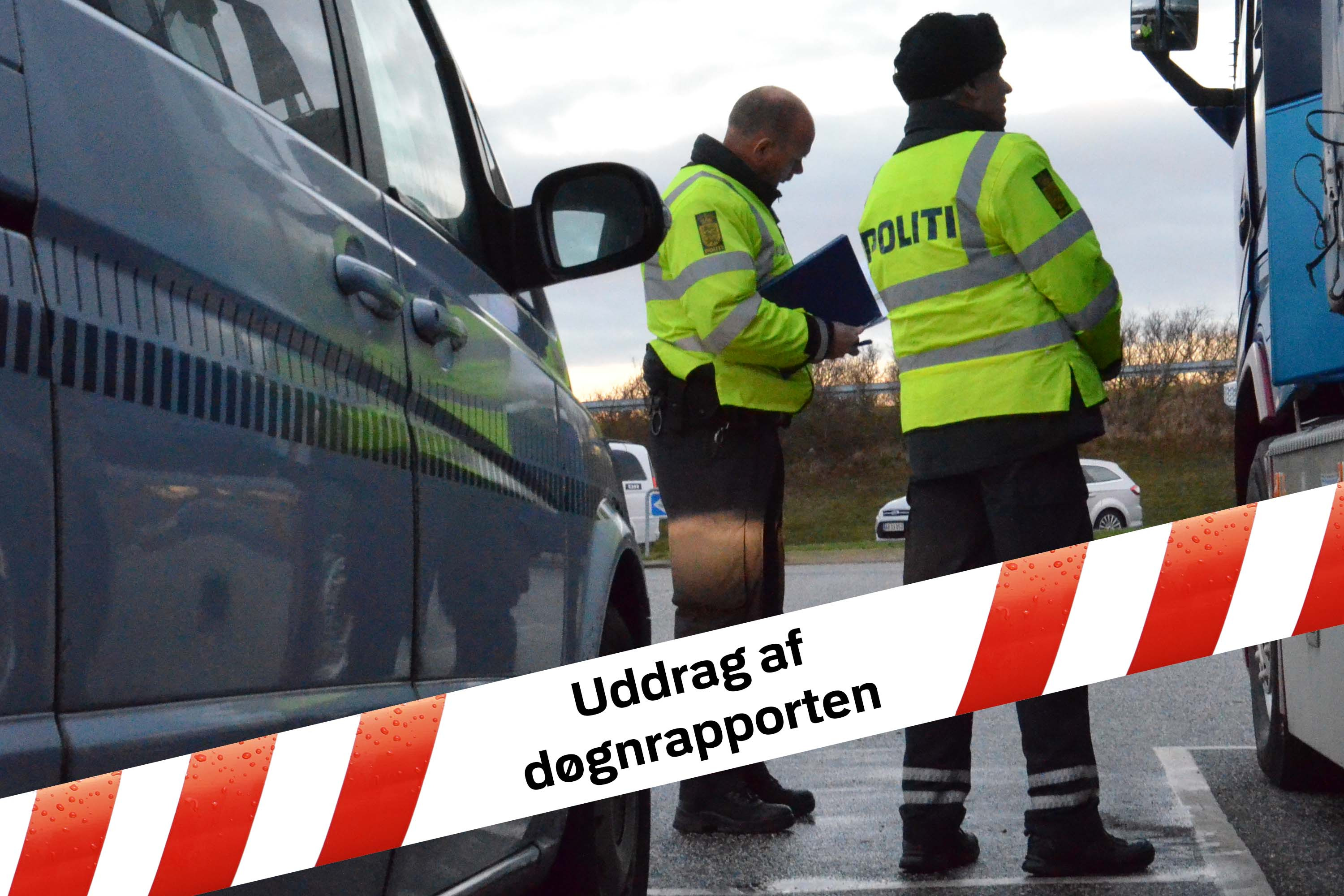 Nyt fra Lejre i politiets døgnrapport