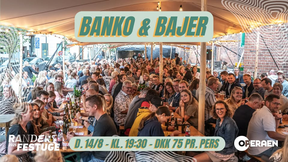 Banko & bajer i Randers Festuge tiltrækker 450 deltagere