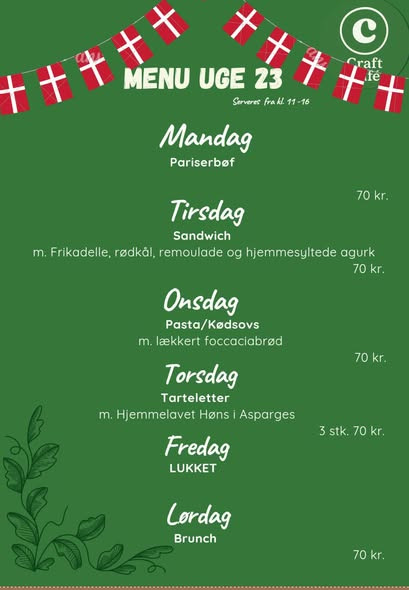Craft Café Horsens fejrer 1 år med kaffe og kage til 40 kr.