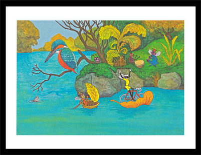 Galleri Avanti præsenterer Cykelmyggen og Dansemyggen illustrationer i Kolding