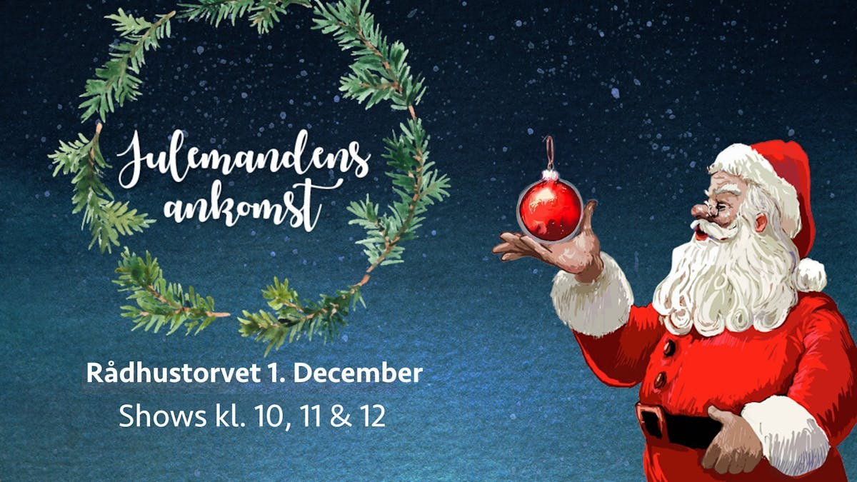 Oplev magien ved julen på Rådhustorvet i Vejle