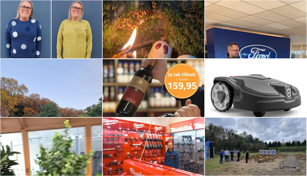 Nyt fra GARDEROBEN, Jørgen Laursen A/S, WIIBEN og 8 andre