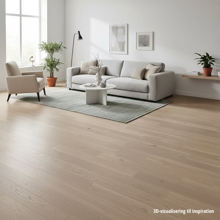 Begrænset parti af eftertragtet gulv fra HOKA TÆPPER & GULVE ApS tilgængeligt nu