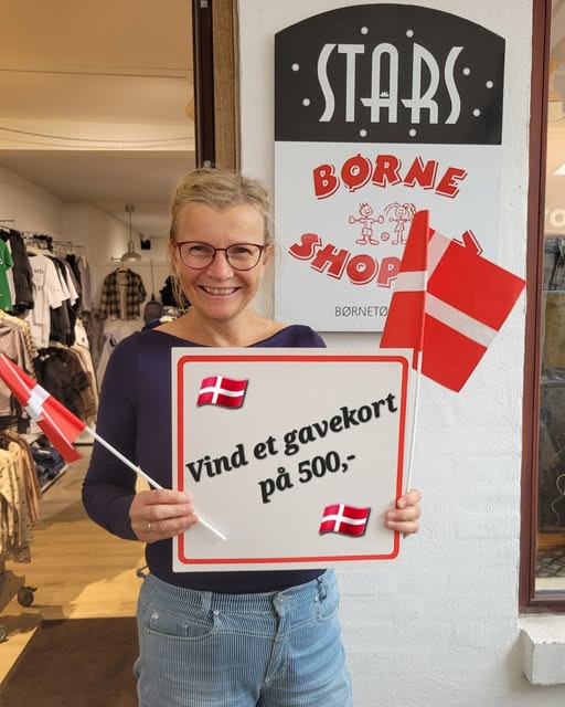 Vind et gavekort til Børneshoppen Brønderslev i jubilæumskonkurrence