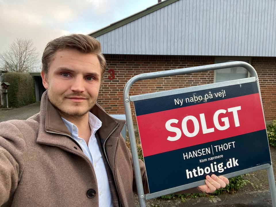 Ejendomsmæglerne Hansen & Thoft sælger bolig på Dagmarvej 3 på kun én måned