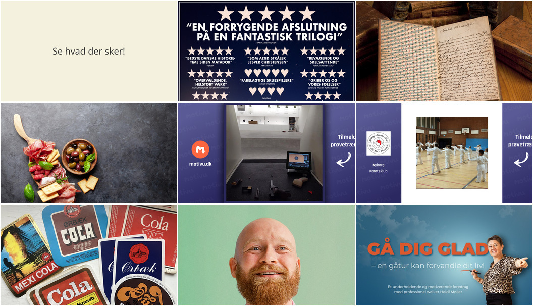 Oplev kulturelle perler og spændende foredrag i Nyborg den kommende uge