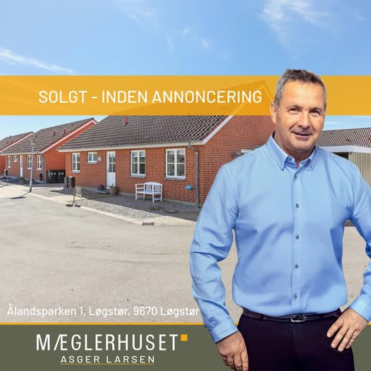 Mæglerhuset har solgt Ålandsparken 1 i Løgstør inden annoncering