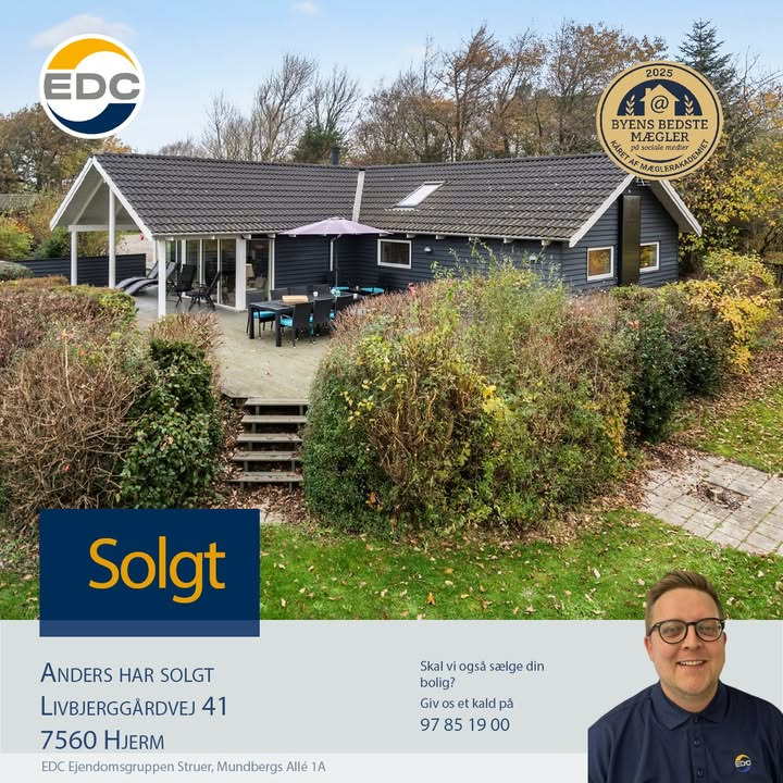 EDC Ejendom­sg­rup­pen Struer sælger bolig på Livbjerggårdvej 41