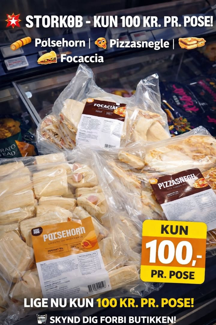 Meny Als tilbyder storkøb: Fyld fryseren op for kun 100 kr. pr. pose