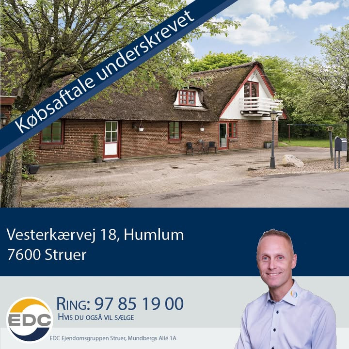 Nyt fra EDC Ejen­doms­grup­pen  Struer 