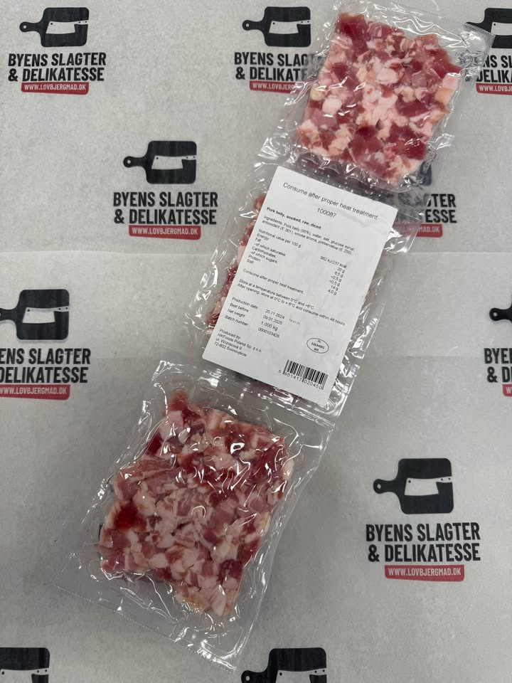 Løvbjerg Frederikshavn med tilbud på 1 kg bacontern til 49,99 kr.