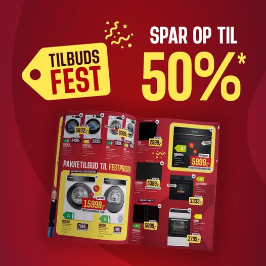 Skousen Hobro annoncerer tilbudsfest med besparelser på op til 50%