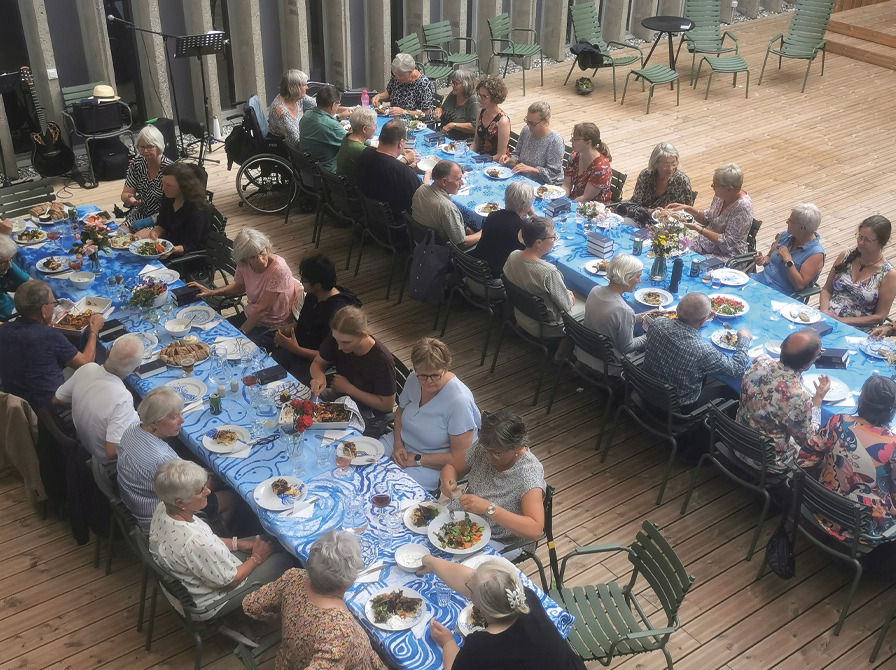 Vegetarisk fællesspisning og kulturoplevelser på Randers Kunstmuseum