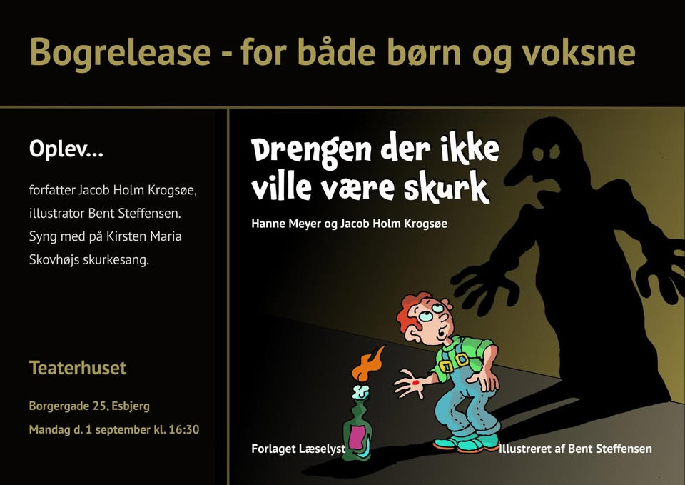 Bogrelease for børnebog fejres i Esbjerg