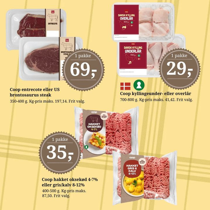 Brugsen Høm hjælper dig med aftensmaden i denne uge