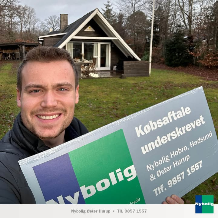 Nybolig Hadsund underskriver købsaftale for Ryttermarken 4 i Øster Hurup