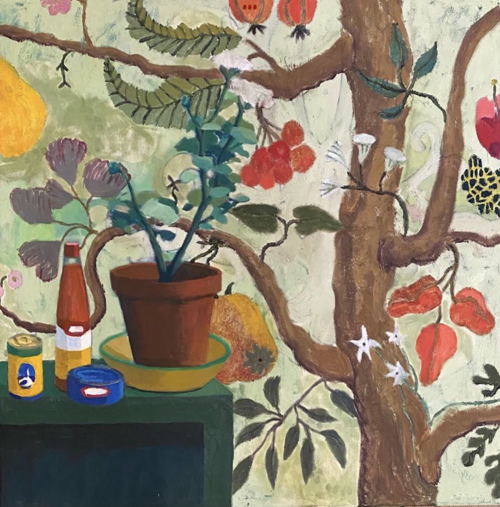 Kunstudstilling med Pia Fonnesbech på Hotel Hornbækhus