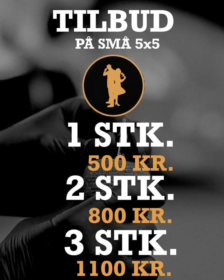 Mr. & Mrs. Tattoo fremhæver betydningen af små tatoveringer