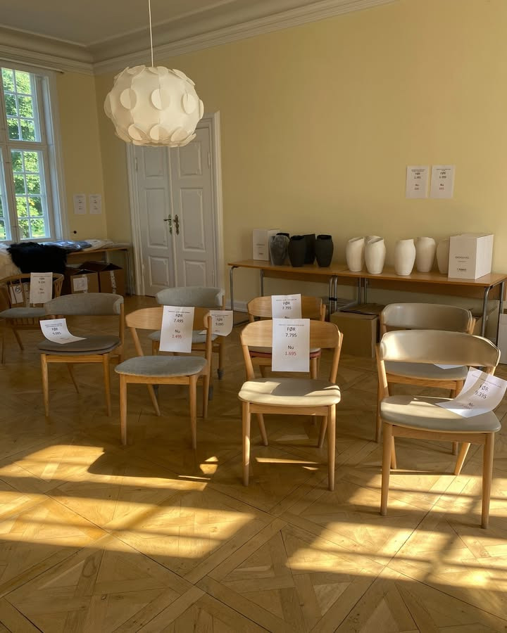 Lagersalg.com annoncerer eksklusivt møbelsalg i Aalborg fra Bent Hansen og Sibast Furniture