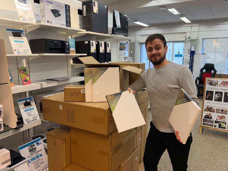 Høj Data ApS introducerer Artino malerlærreder i mange størrelser