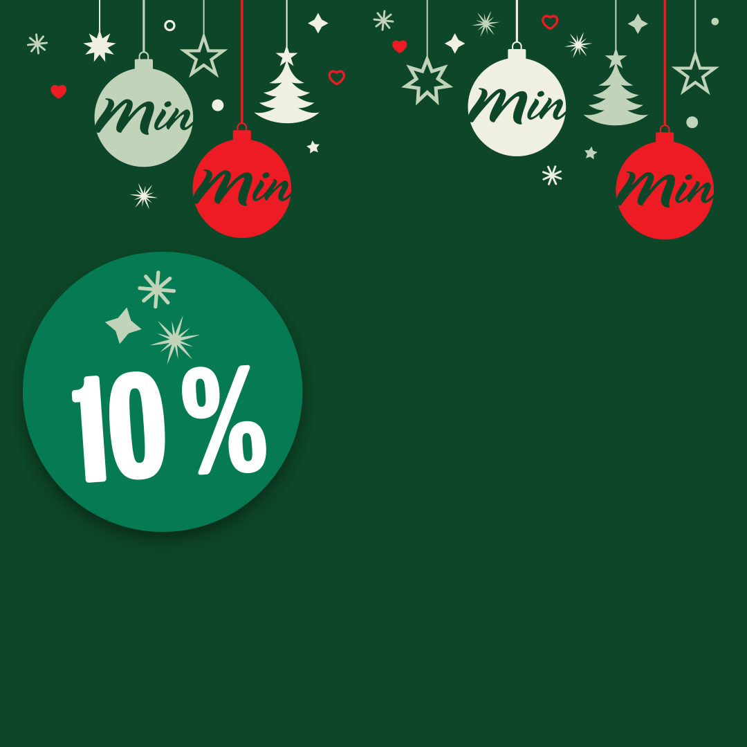 Saml rabatmærker og spar op til 20 % hos Min Købmand, Nim