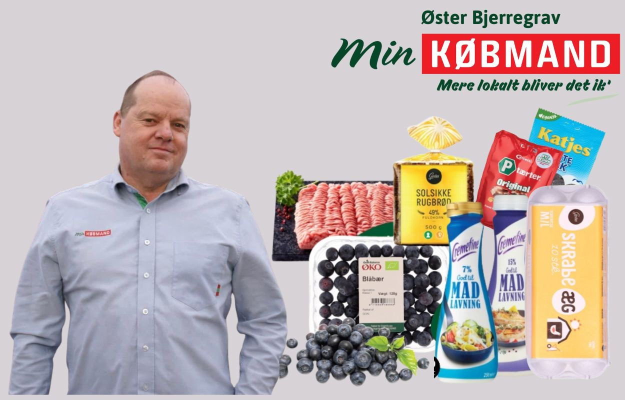 Gode tilbud og fantastisk service hos Min Købmand Øster Bjerregrav