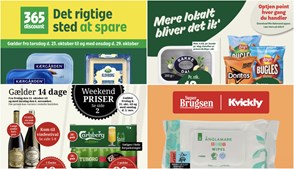 Fantastiske tilbud: Kærgården smør til 12 kr. og Carlsberg øl til 89 kr.