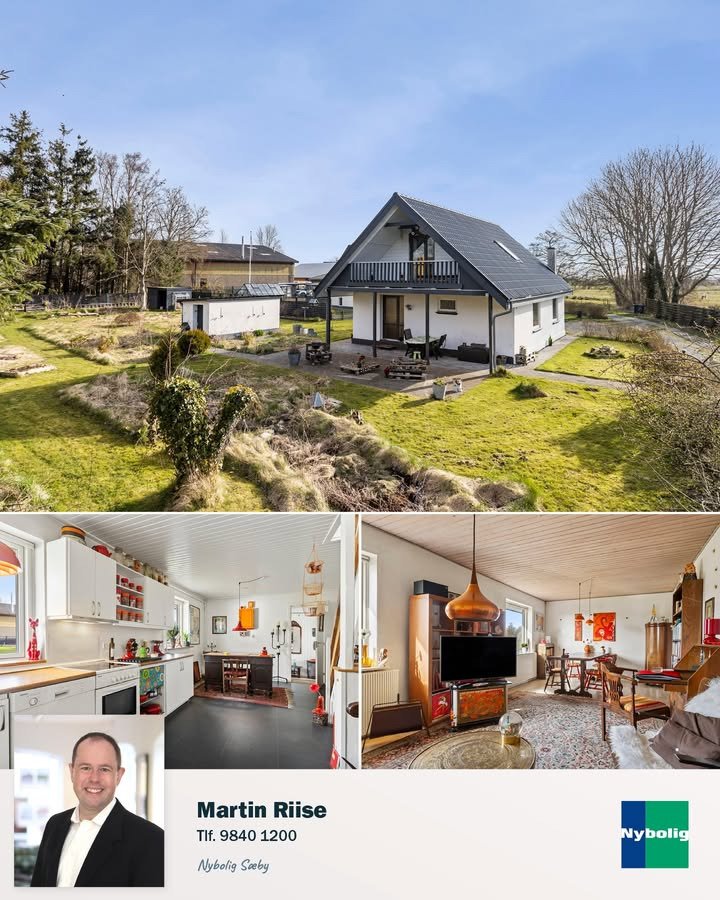 Nybolig Sæby A/S tilbyder villa tæt på strand og skov i Gerå