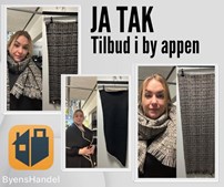 Garderoben præsenterer eksklusivt tilbud på halstørklæder via appen