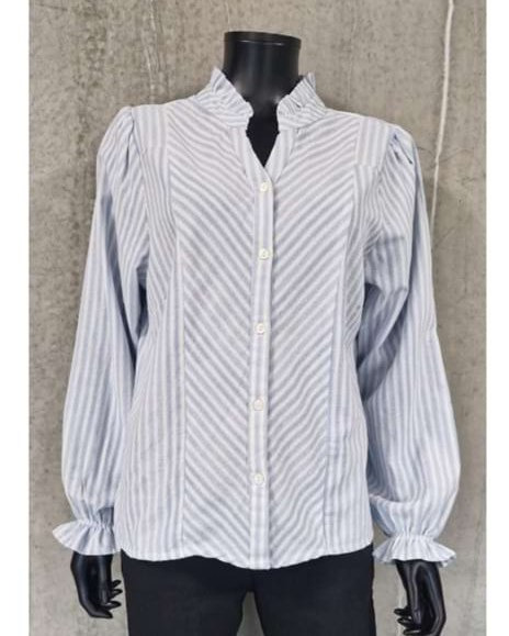 Klarissa & Nora præsenterer smukke bomuldsskjorter med to forskellige udtryk