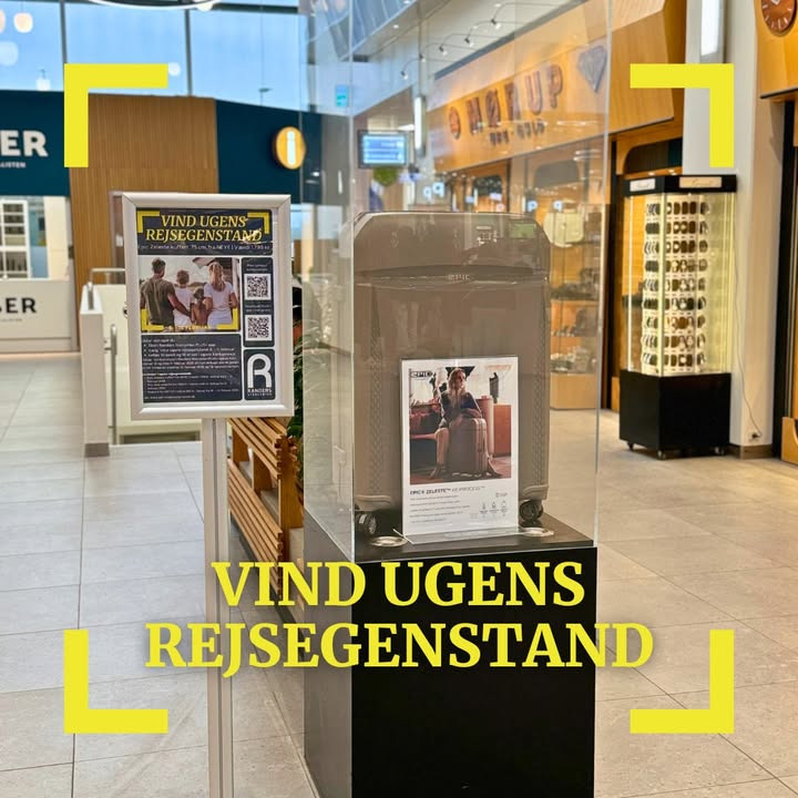 Randers Storcenter: Vær med i konkurrencen om en eksklusiv kuffert fra Neye
