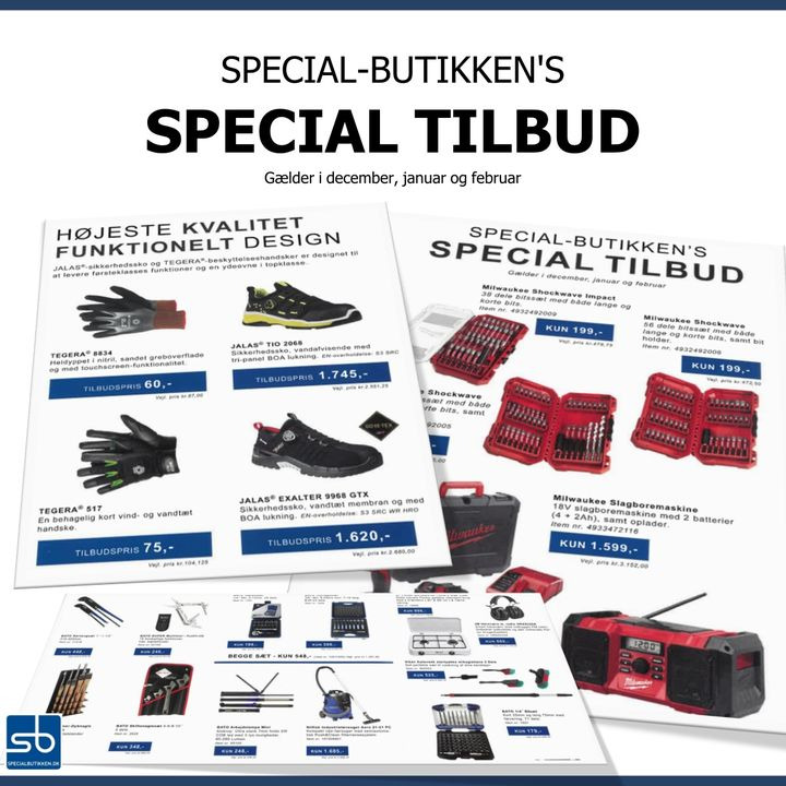 Special-Butikken Holstebro lancerer ny tilbudsfolder: Gælder i december, januar og februar