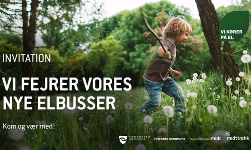 Horsens markerer skiftet til elbusser med festlig åbningsdag og spændende aktiviteter