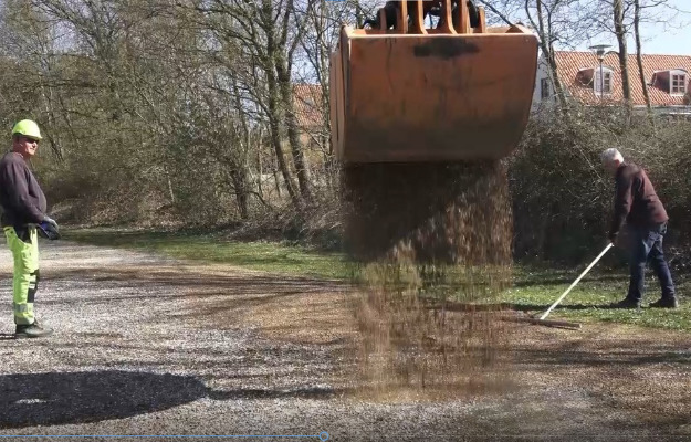Nyt spilleunderlag hos Skanderborg Petanque