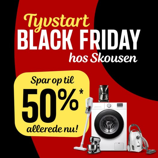 Skousen Kolding tyvstarter Black Friday med gode tilbud