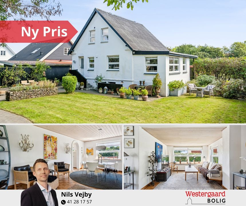 Charmerende villa til salg i hjertet af Brønderslev hos Westergaard Bolig